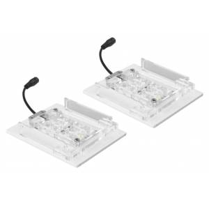 Profesjonalna lampa LED SKYLIGHT ZESTAW TINY RV szt. 2 (2x6W, 2x620 lm)