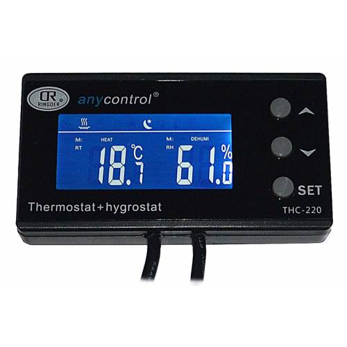 Termostat i hygrostat THC-220 RINGDER