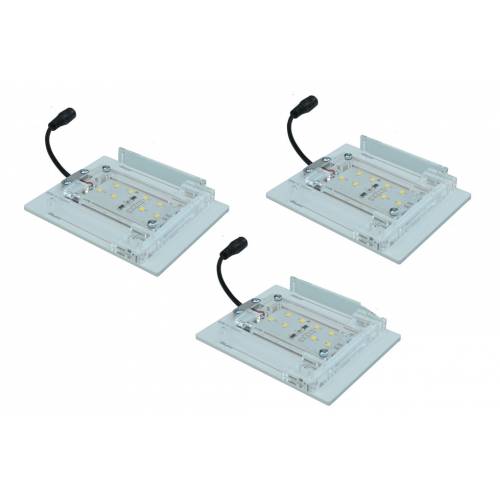 Profesjonalna lampa LED SKYLIGHT  TINY RH szt. 3 (3x6W, 3x680 lm)